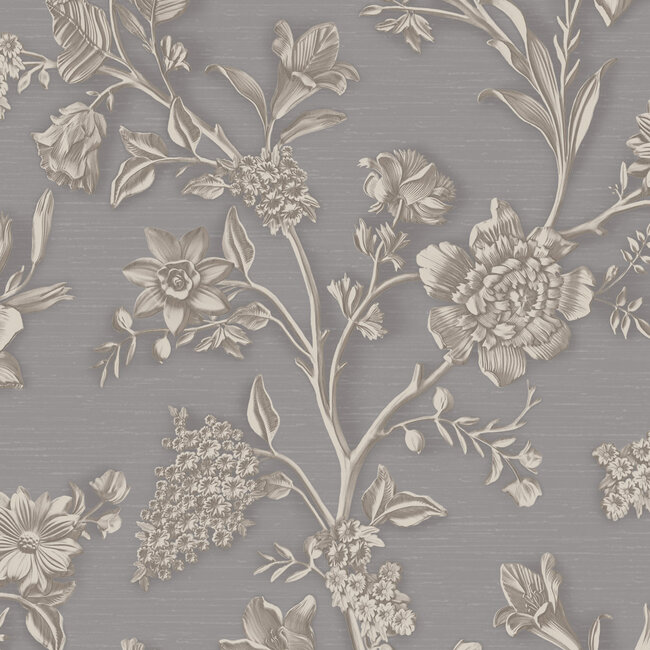 Dutch First Class Dutch First Class - Silva Essence - Silva Essence Cerlia greige - Vliesbehang - 10m x 53cm - 21118