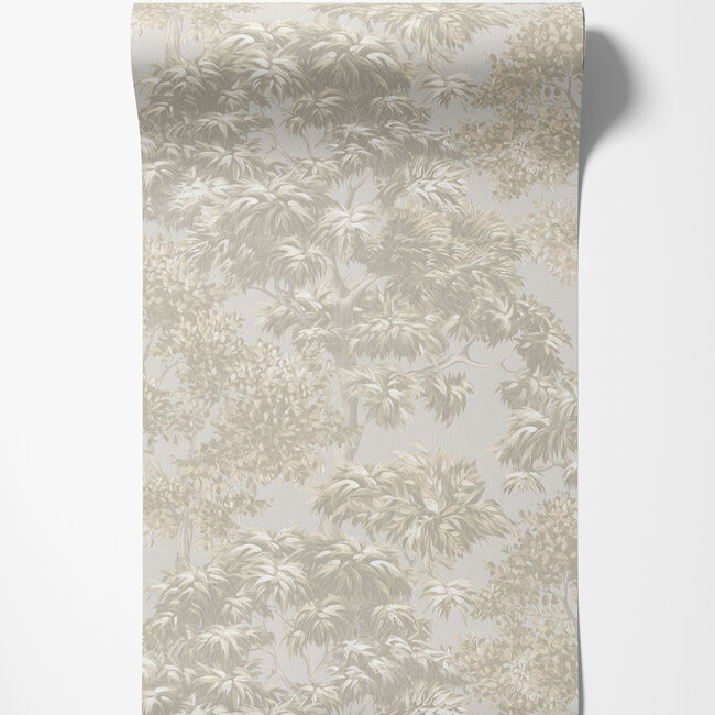 Dutch First Class Dutch First Class - Silva Essence - Silva Essence Sylva lichtbeige - Vliesbehang - 10m x 53cm - 21130