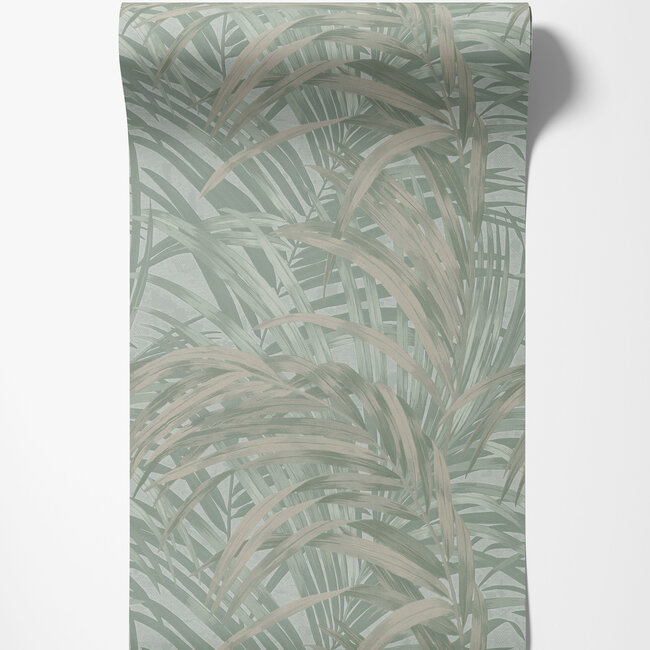 Dutch First Class Dutch First Class - Silva Essence - Silva Essence Breeze groen - Vliesbehang - 10m x 53cm - 21139
