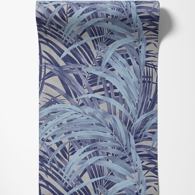 Dutch First Class Dutch First Class - Silva Essence - Silva Essence Breeze grijs/blauw - Vliesbehang - 10m x 53cm - 21141