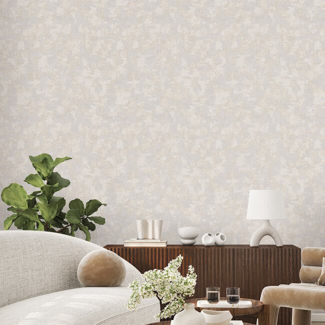 Dutch First Class Dutch First Class - Silva Essence - Silva Essence Seva wit/creme - Vliesbehang - 10m x 53cm - 21146
