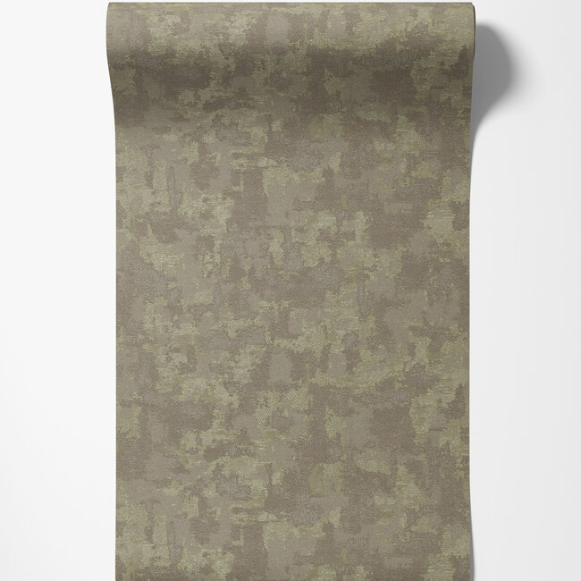 Dutch First Class Dutch First Class - Silva Essence - Silva Essence Seva beige/groen - Vliesbehang - 10m x 53cm - 21149
