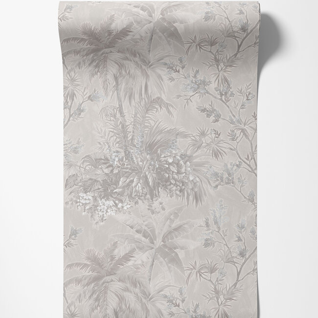 Dutch First Class Dutch First Class - Silva Essence - Silva Essence Tropis lichtbeige - Vliesbehang - 10m x 53cm - 21154