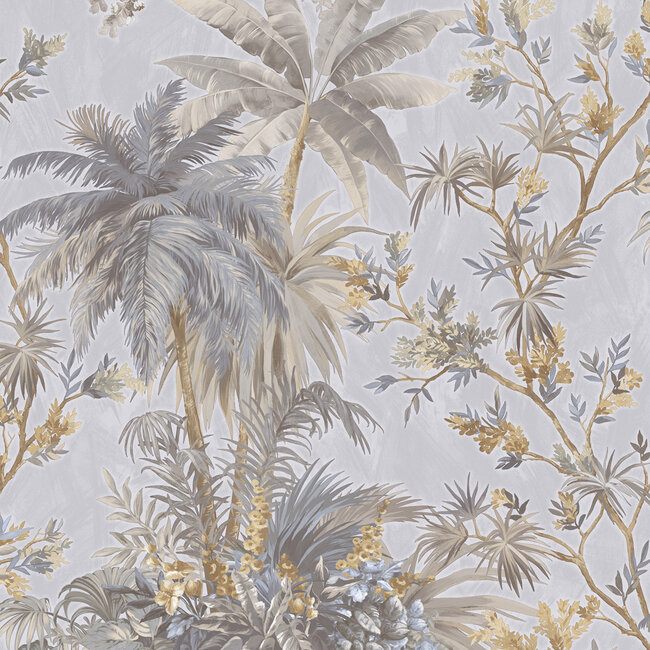 Dutch First Class Dutch First Class - Silva Essence - Silva Essence Tropis beige/grijs - Vliesbehang - 10m x 53cm - 21155