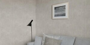 Beton behang combineren voor een stoere en rustige basis