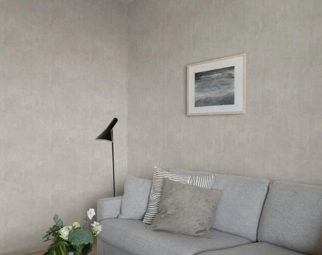 Beton behang combineren voor een stoere en rustige basis