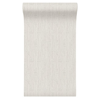 Dutch Wallcoverings Dutch Wallcoverings - Santa Fé Retro string Motif Taupe - SA524011 Dutch Wallcoverings Dutch Wallcoverings - Santa Fé Retro string Motif Taupe - SA524011