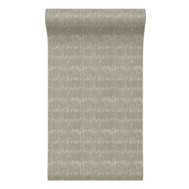 Dutch Wallcoverings Dutch Wallcoverings - Santa Fé Natural slate Antique Gold - Vliesbehang - 10m x 53cm - SA524035