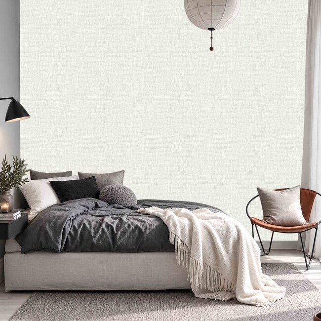 Dutch Wallcoverings Dutch Wallcoverings - Santa Fé Engraved Off White - Vliesbehang - 10m x 53cm - SA524021