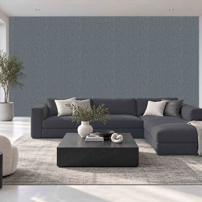 Dutch Wallcoverings Dutch Wallcoverings - Santa Fé Engraved Dary Grey - Vliesbehang - 10m x 53cm - SA524026
