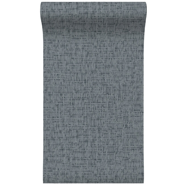 Dutch Wallcoverings Dutch Wallcoverings - Santa Fé Engraved Dary Grey - Vliesbehang - 10m x 53cm - SA524026