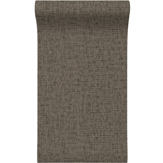 Dutch Wallcoverings Dutch Wallcoverings - Santa Fé Engraved Choclate - Vliesbehang - 10m x 53cm - SA524027