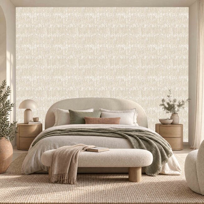 Dutch Wallcoverings Dutch Wallcoverings - Santa Fé Natural slate Beige - Vliesbehang - 10m x 53cm - SA524032
