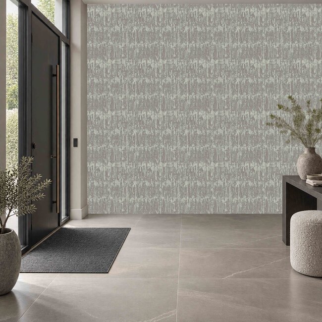 Dutch Wallcoverings Dutch Wallcoverings - Santa Fé Natural slate Mink - Vliesbehang - 10m x 53cm - SA524034
