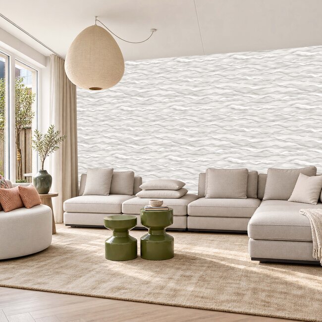 Dutch Wallcoverings Dutch Wallcoverings - Santa Fé Desert Sands Grey - Vliesbehang - 10m x 53cm - SA524041