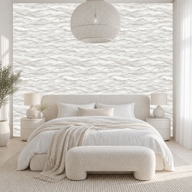 Dutch Wallcoverings Dutch Wallcoverings - Santa Fé Desert Sands Grey - Vliesbehang - 10m x 53cm - SA524041