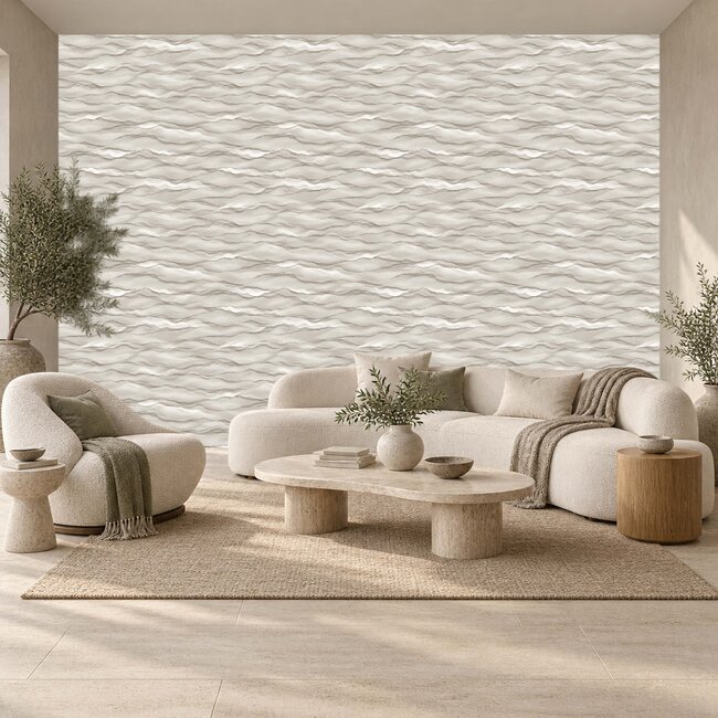 Dutch Wallcoverings Dutch Wallcoverings - Santa Fé Desert Sands Taupe - Vliesbehang - 10m x 53cm - SA524043