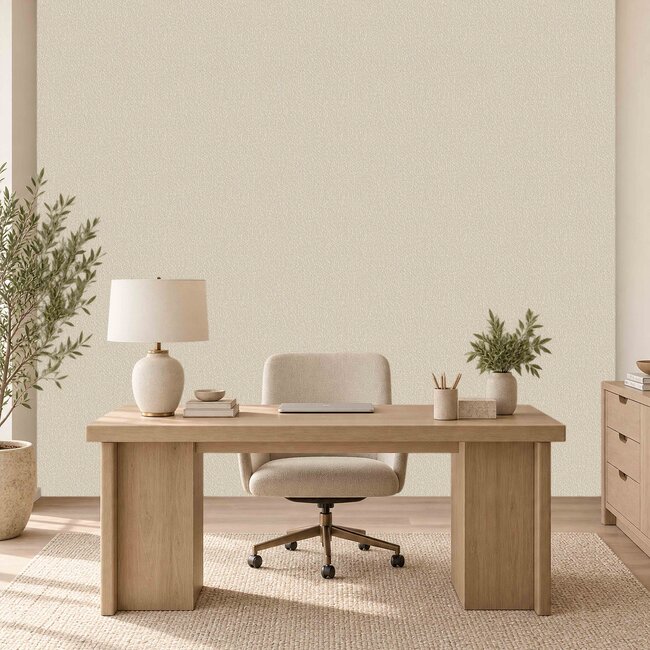 Dutch Wallcoverings Dutch Wallcoverings - Santa Fé Natures Weave Beige - Vliesbehang - 10m x 53cm - SA524054