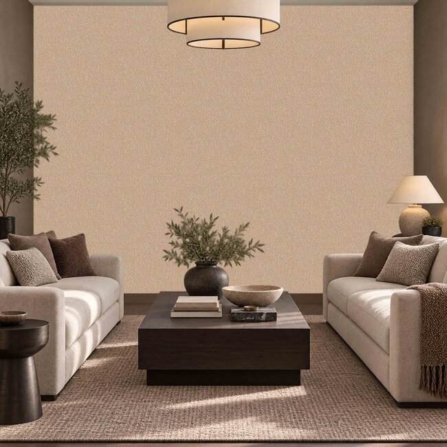 Dutch Wallcoverings Dutch Wallcoverings - Santa Fé Natures Weave Bronze - Vliesbehang - 10m x 53cm - SA524055