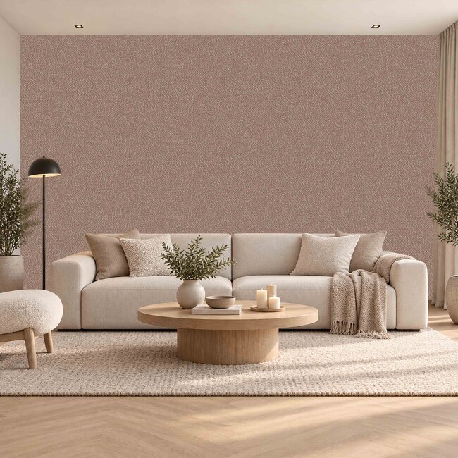 Dutch Wallcoverings Dutch Wallcoverings - Santa Fé Natures Weave Terracotta - Vliesbehang - 10m x 53cm - SA524056