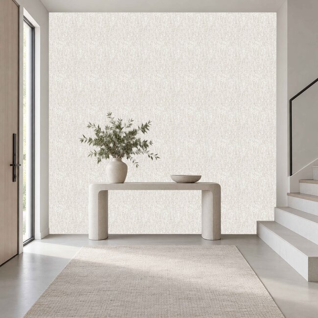 Dutch Wallcoverings Dutch Wallcoverings - Santa Fé Concrete Off White - Vliesbehang - 10m x 53cm - SA524071