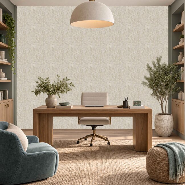 Dutch Wallcoverings Dutch Wallcoverings - Santa Fé Concrete Beige - Vliesbehang - 10m x 53cm - SA524072