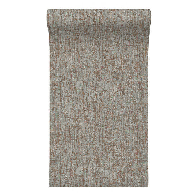 Dutch Wallcoverings Dutch Wallcoverings - Santa Fé Concrete Taupe - Vliesbehang - 10m x 53cm - SA524074