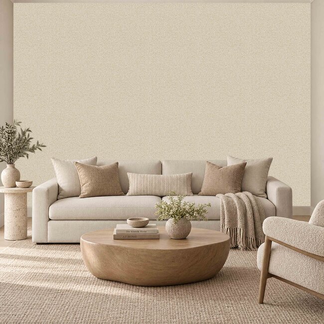 Dutch Wallcoverings Dutch Wallcoverings - Santa Fé Granate Beige - Vliesbehang - 10m x 53cm - SA524082