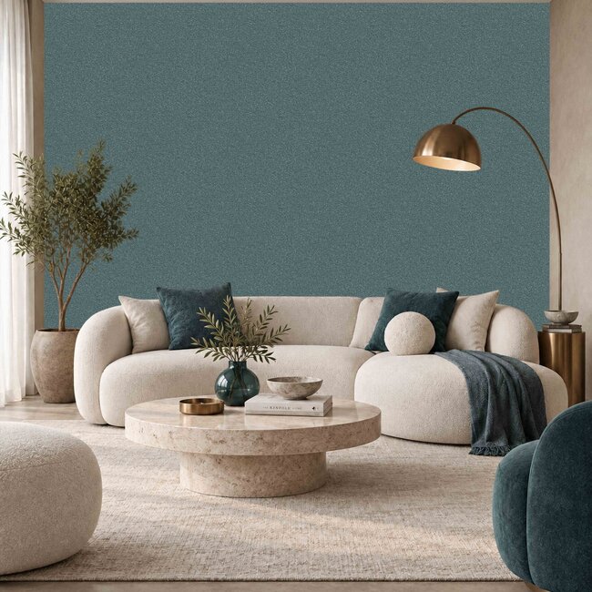 Dutch Wallcoverings Dutch Wallcoverings - Santa Fé Granate Petrol Blue - Vliesbehang - 10m x 53cm - SA524087