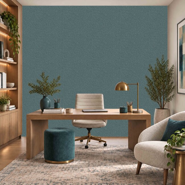 Dutch Wallcoverings Dutch Wallcoverings - Santa Fé Granate Petrol Blue - Vliesbehang - 10m x 53cm - SA524087