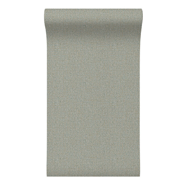 Dutch Wallcoverings Dutch Wallcoverings - Santa Fé Basket Weave Sage Green - Vliesbehang - 10m x 53cm - SA524096