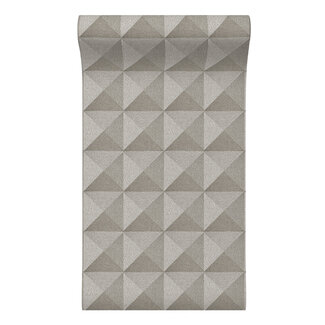 Dutch Wallcoverings Dutch Wallcoverings - Santa Fé Weaved Cube Taupe - SA524102 Dutch Wallcoverings Dutch Wallcoverings - Santa Fé Weaved Cube Taupe - SA524102