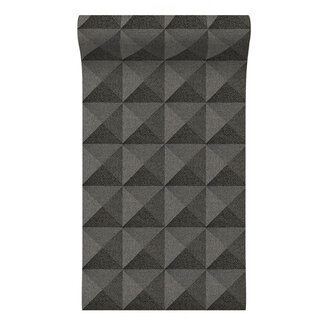 Dutch Wallcoverings Dutch Wallcoverings - Santa Fé Weaved Cube Black - SA524104 Dutch Wallcoverings Dutch Wallcoverings - Santa Fé Weaved Cube Black - SA524104