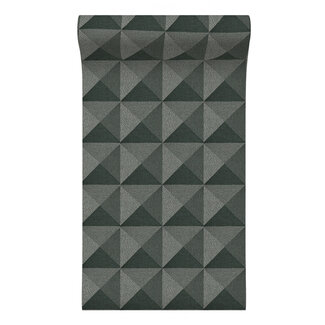 Dutch Wallcoverings Dutch Wallcoverings - Santa Fé Weaved Cube Green - SA524105 Dutch Wallcoverings Dutch Wallcoverings - Santa Fé Weaved Cube Green - SA524105