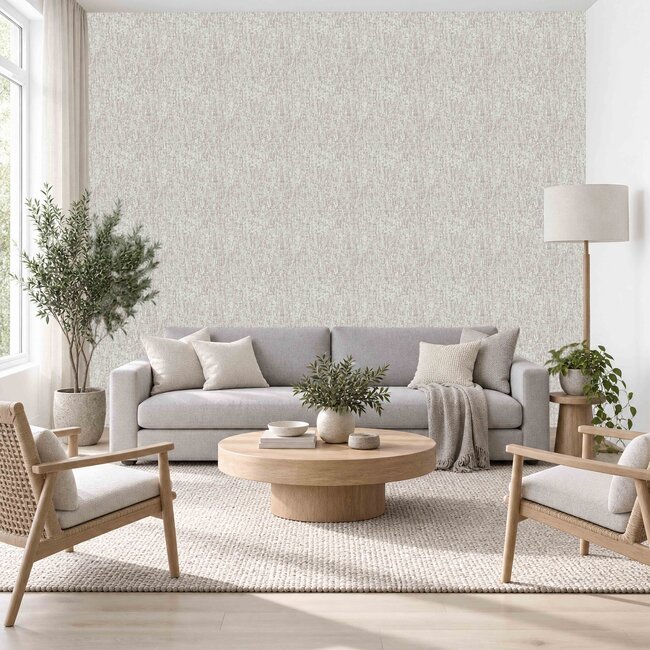 Dutch Wallcoverings Dutch Wallcoverings - Santa Fé Concrete Light Grey - Vliesbehang - 10m x 53cm - SA524073