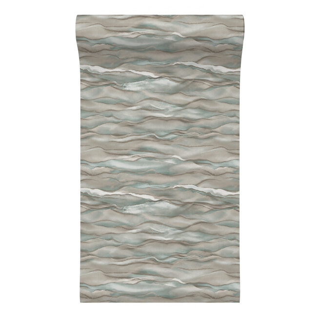 Dutch Wallcoverings Dutch Wallcoverings - Santa Fé Desert Sands Sea Foam - Vliesbehang - 10m x 53cm - SA524044