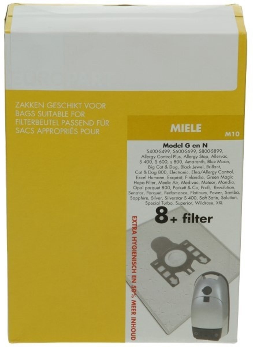 Europart Stofzakken Miele GN 8 stuks