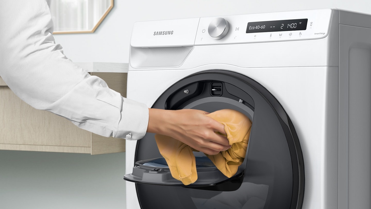 Samsung AddWash WW80T554ATT - Wasmachine