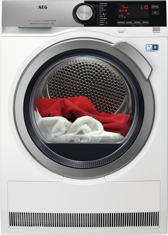 AEG T8DEN95CS AbsoluteCare - Warmtepompdroger