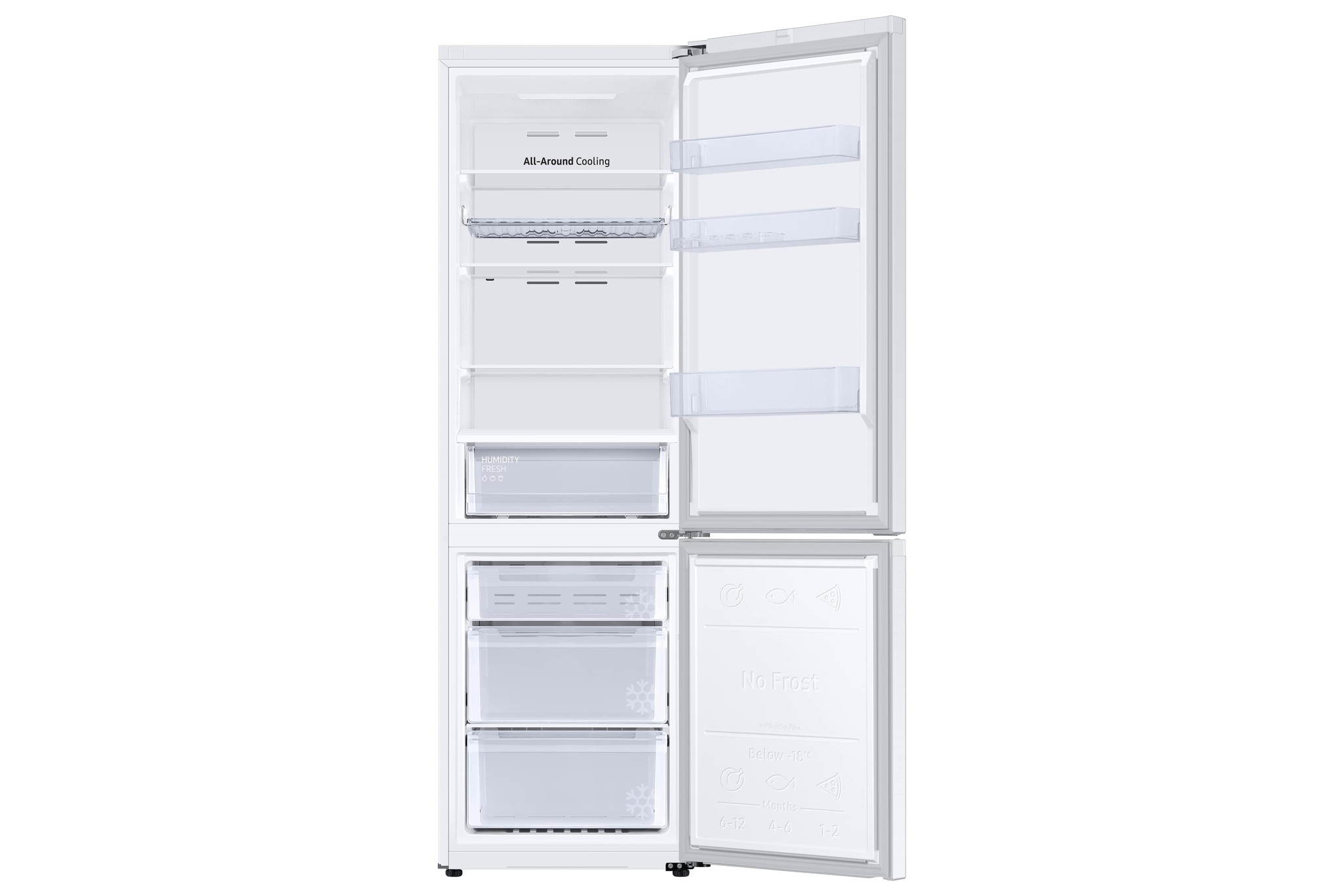 Samsung RB36T672CWW - Koel-vriescombinatie