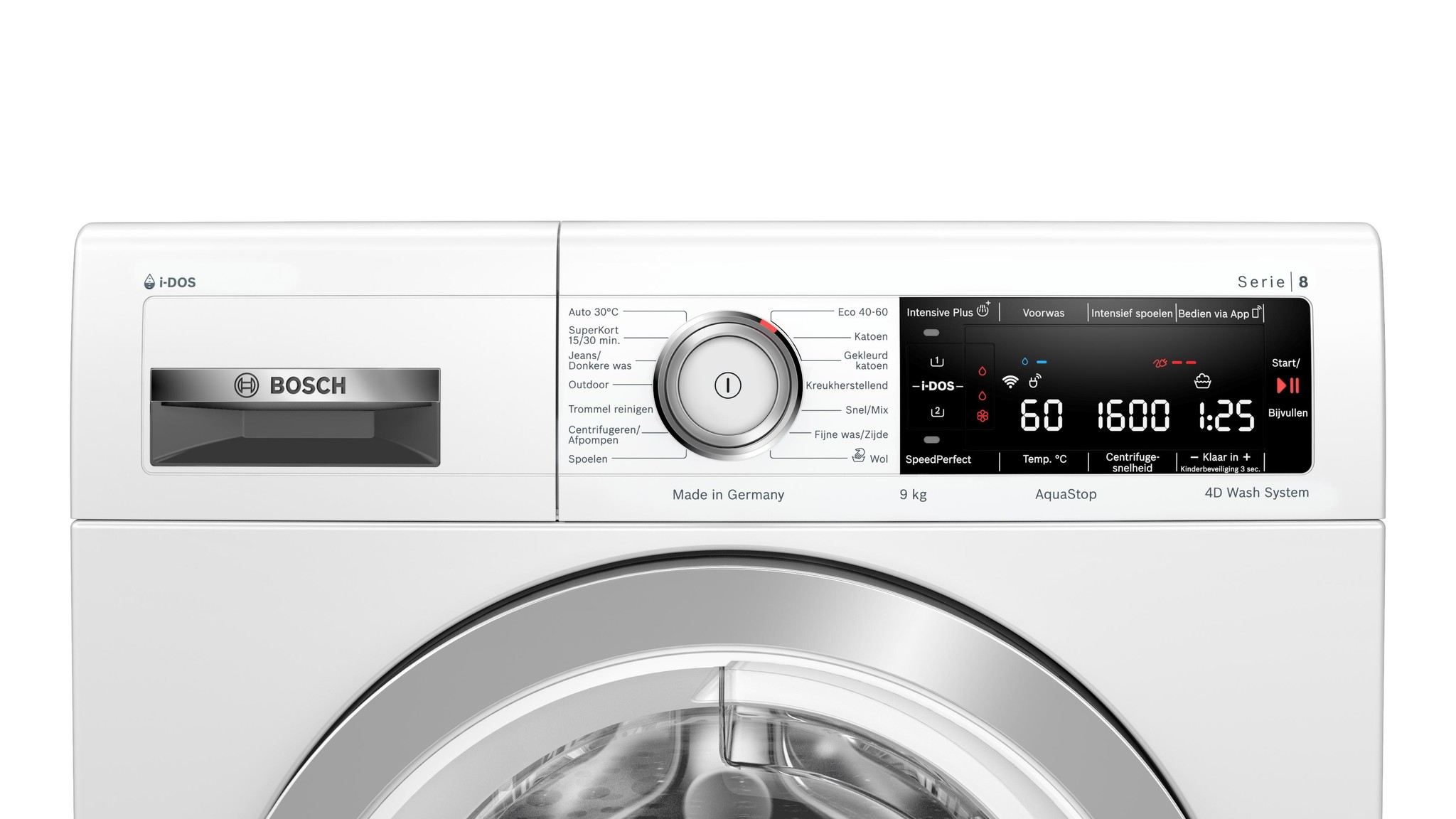 Bosch WAXH2K90NL i-Dos Home Connect Wasmachine