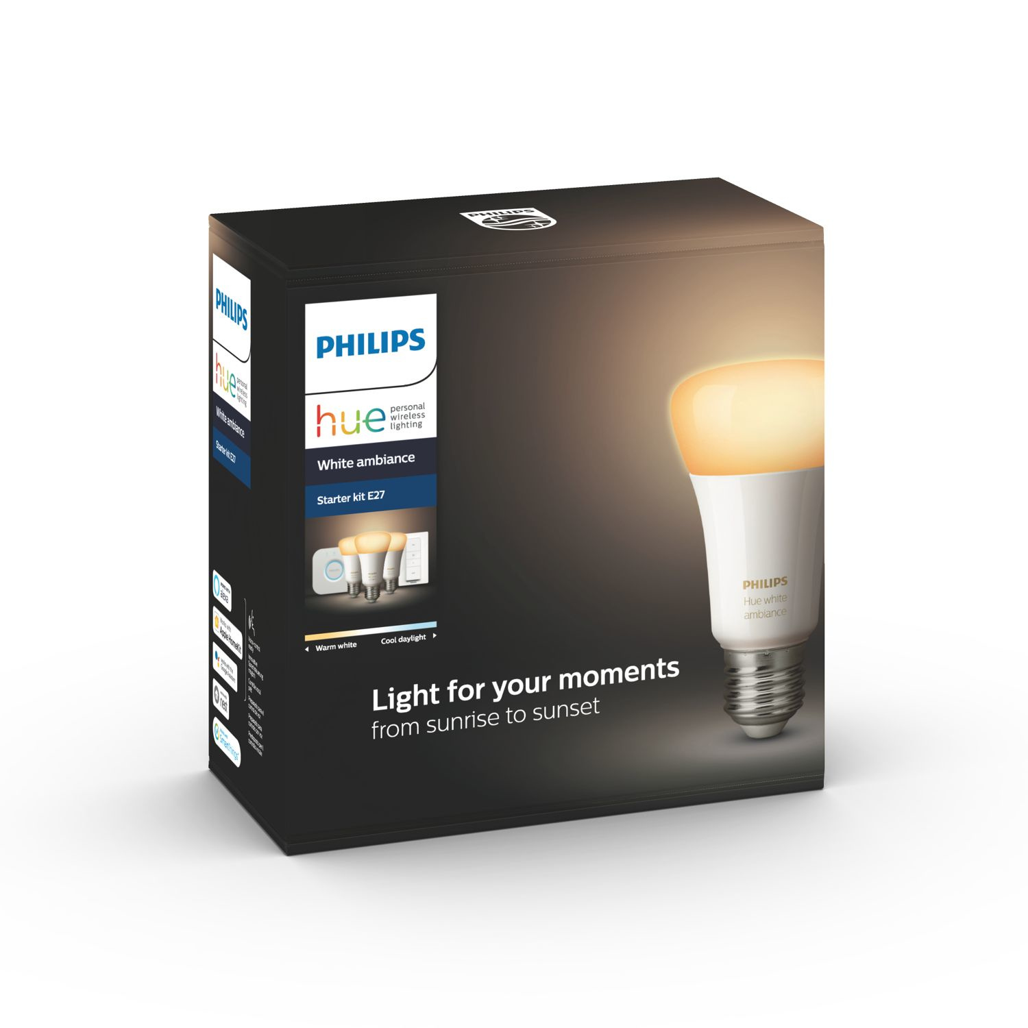 Philips Hue White Ambiance Starter Pack E27
