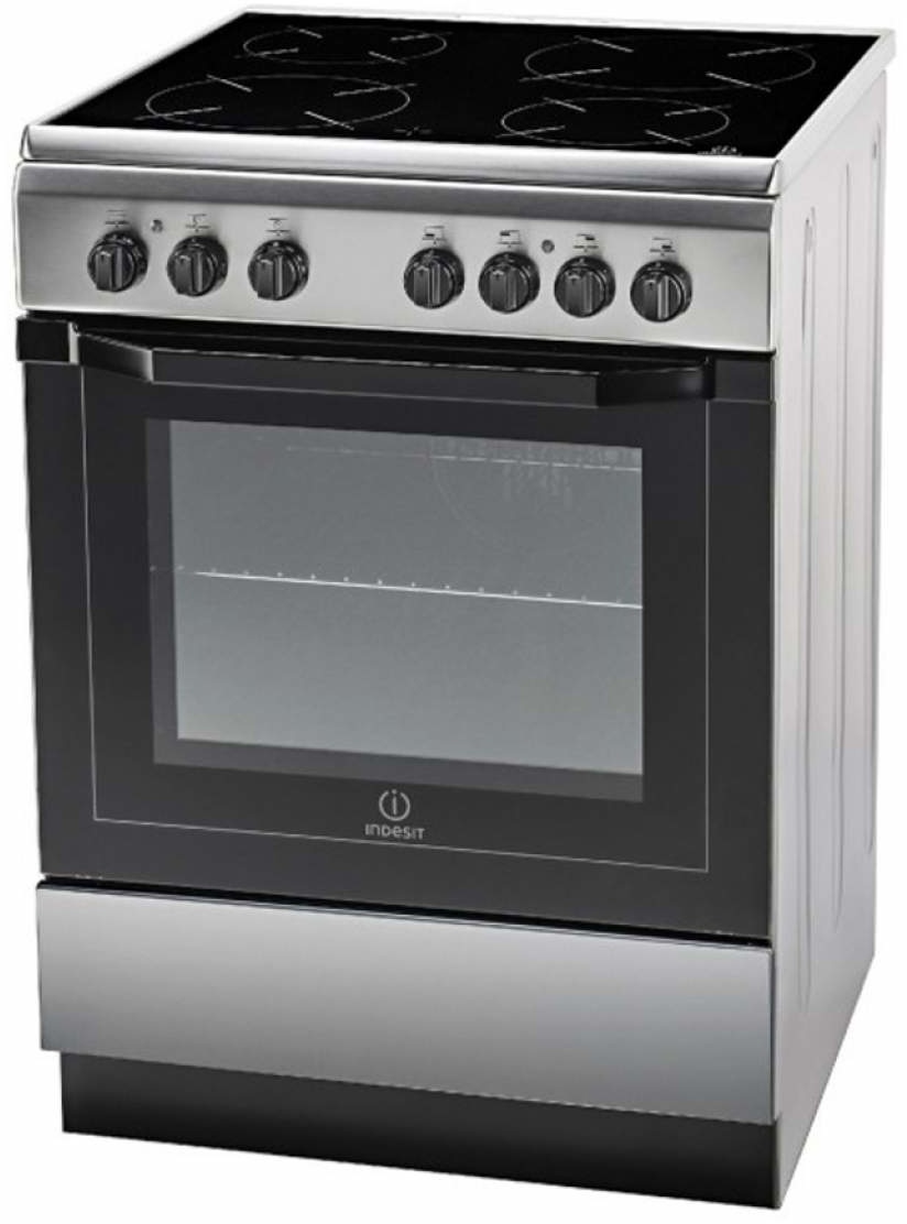 Indesit I6VMH2AX Keramisch fornuis
