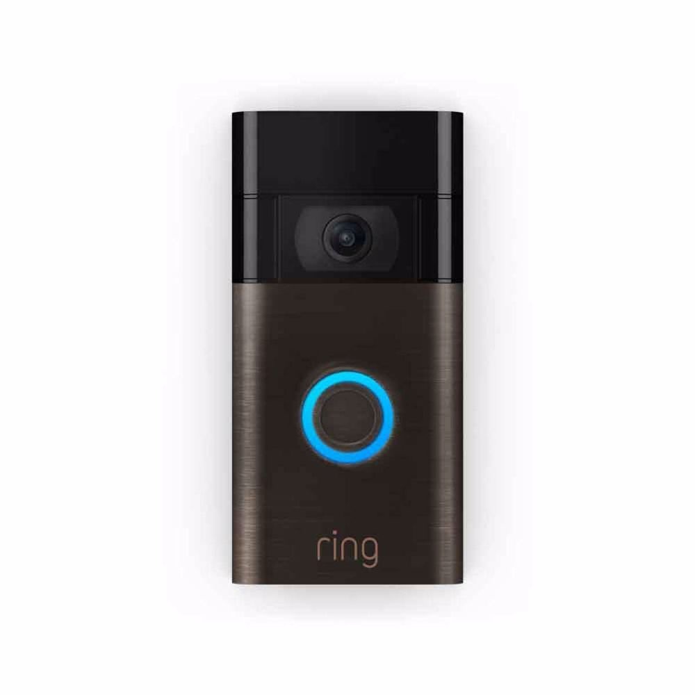 RING Video Deurbel (2e Gen.) Brons