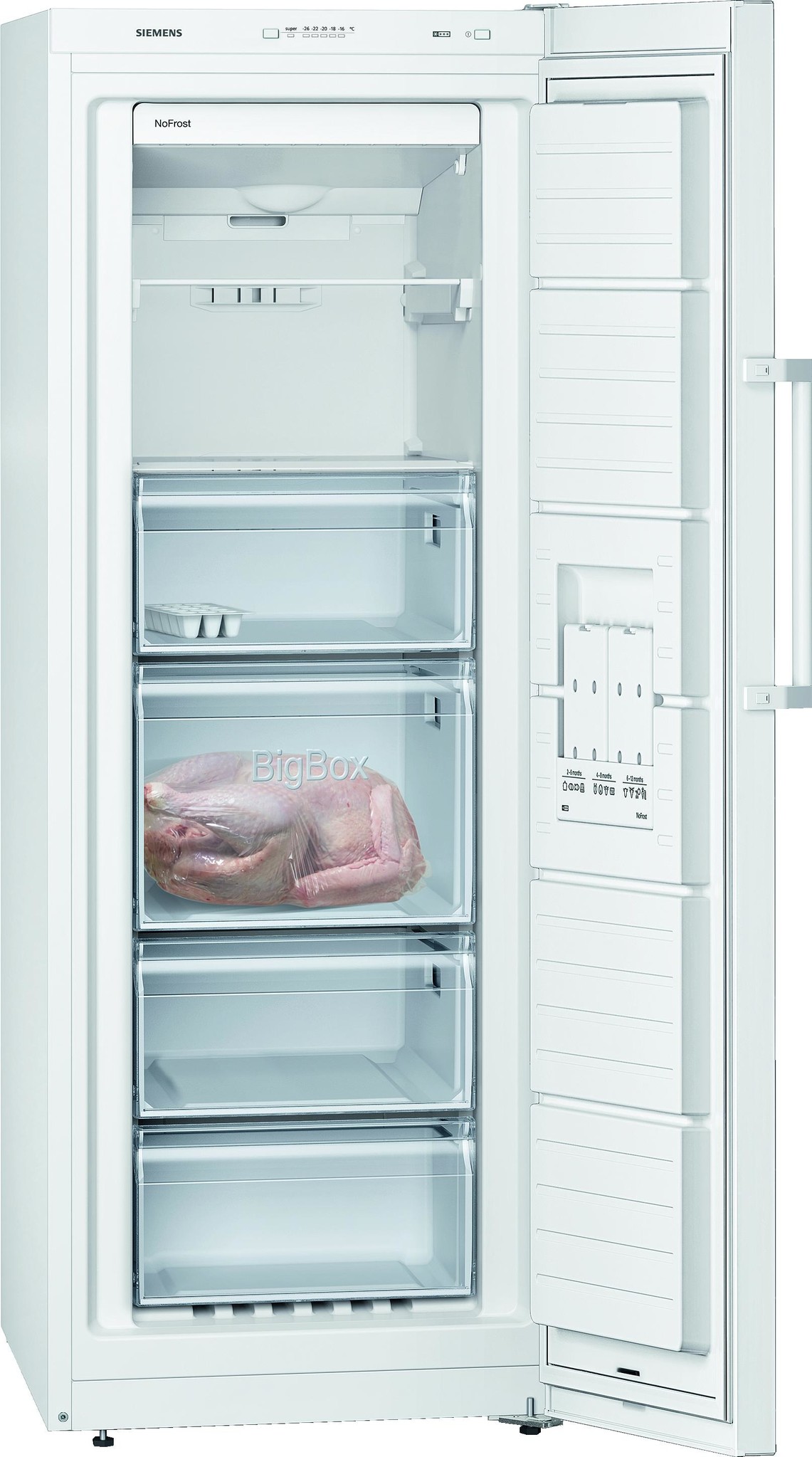 Siemens GS29NVWEP Vrijstaande vriezer