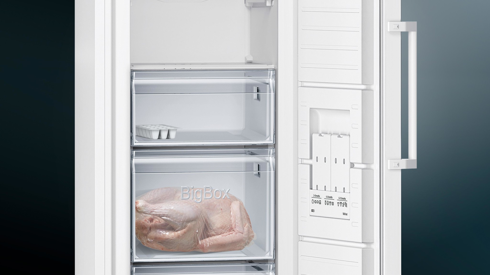 Siemens GS29NVWEP Vrijstaande vriezer