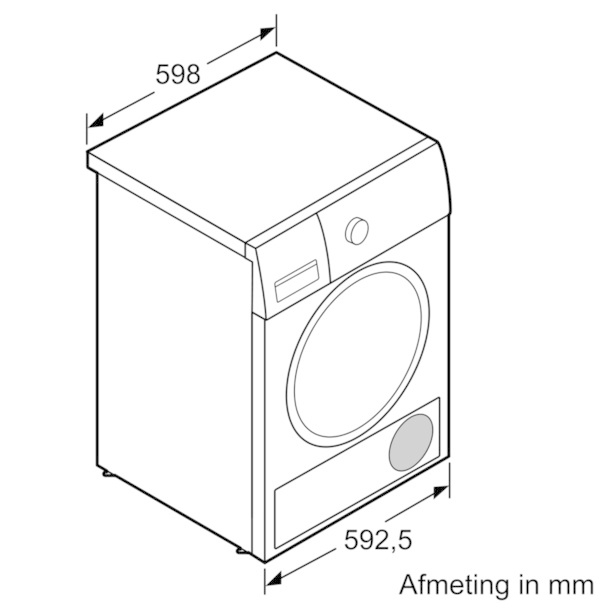 Siemens extraKlasse WT43N292NL - Condensdroger
