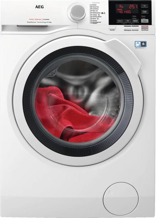 AEG L7WB86GW ProSteam Was-droogcombinatie