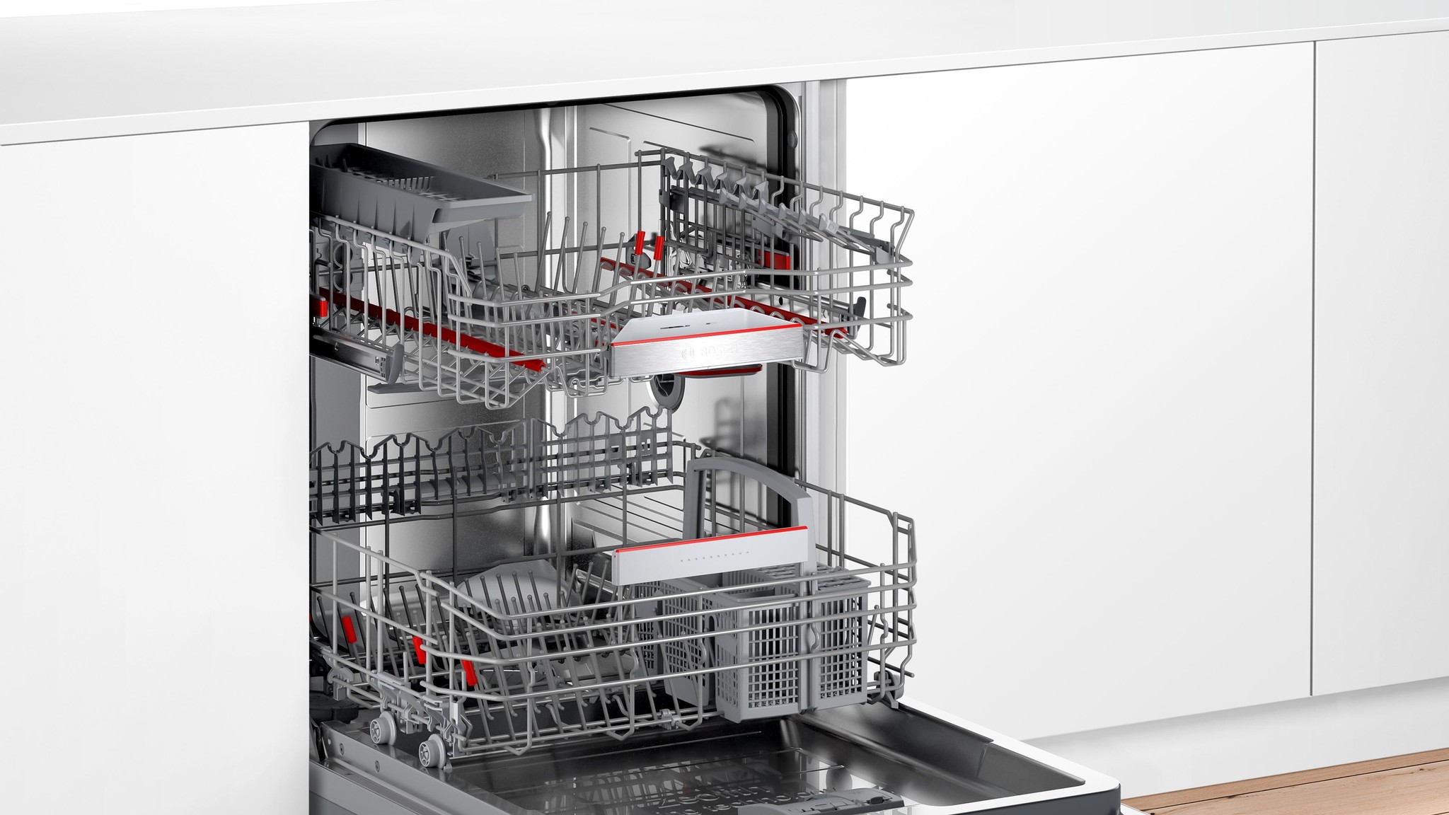 Bosch SMV6ZAX03N Volledig geïntegreerde vaatwasser