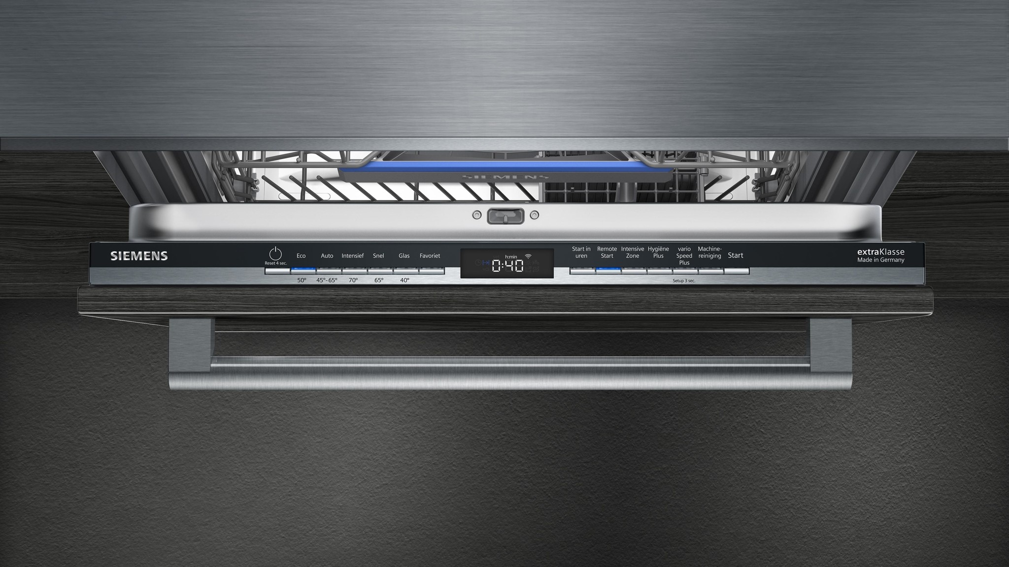 Siemens extraKlasse SX63HX00BN Volledig geïntegreerde vaatwasser